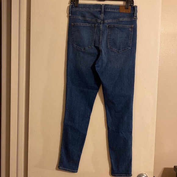 Madewell Medium wash 10” roadtripper skinny jean. Size 28 Great condition! - Picture 3 of 8